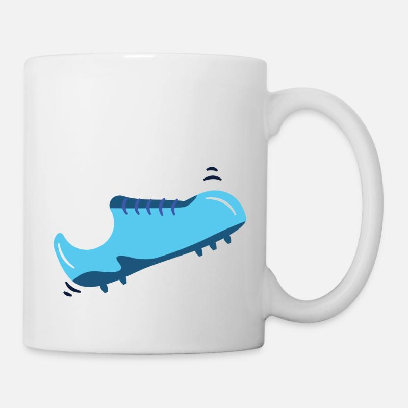 Fußballschuh - Tasse - Weiß