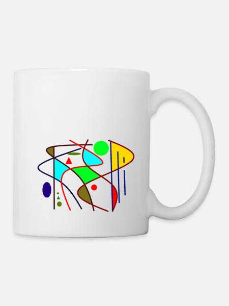 Modern - Tasse - Weiß