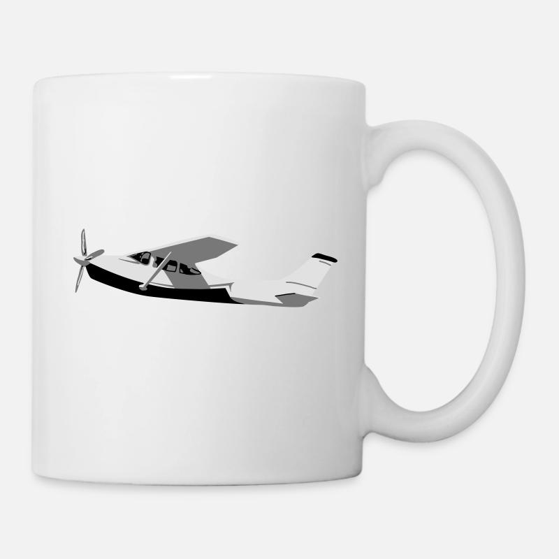 cessna - Tasse - Weiß