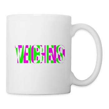 TECHNO VIBES - Tasse - Weiß - Rechts