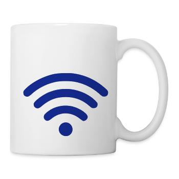 wlan - Tasse - Weiß - Rechts