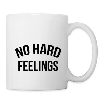 No hard feelings - Mug - white - Right