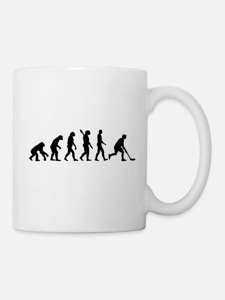 Floorball Évolution - Mug blanc - blanc