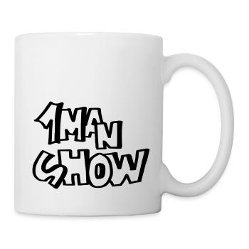 223 one man show - Tasse - Weiß - Rechts