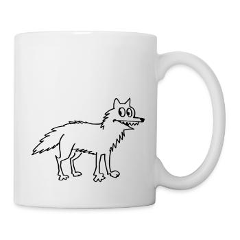 Wolf - Mug - white - Right