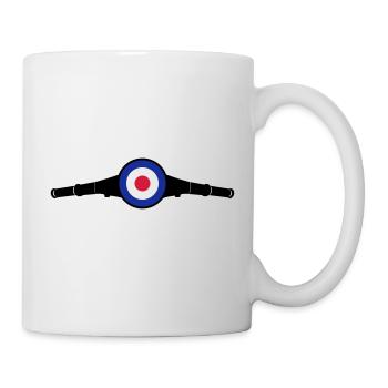 Lenkkopf Target - Tasse - Weiß - Rechts