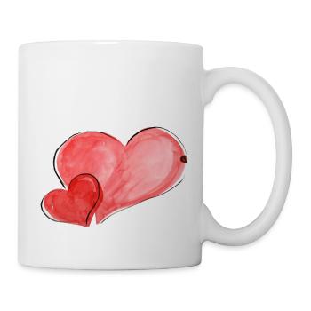 Heart - Mug - white - Right