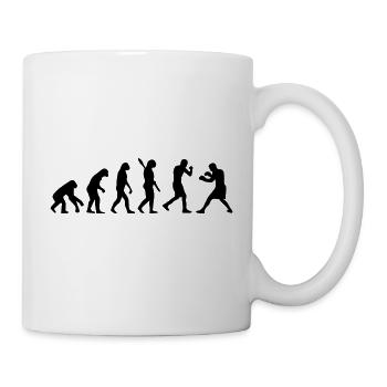 Evolution Boxing - Tasse - Weiß - Rechts