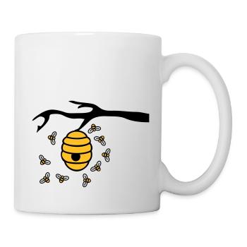 Beehive Branch - Mug - white - Right