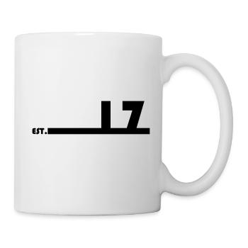 17_Black_Bauhaus93 - Tasse - Weiß - Rechts