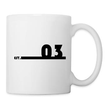 03_Black_Bauhaus93 - Tasse - Weiß - Rechts