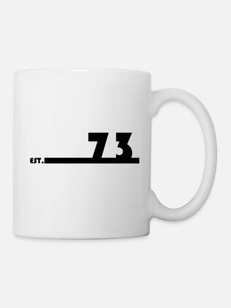 73_Black - Tasse - Weiß