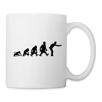 darwin boules - Tasse - Weiß - Rechts