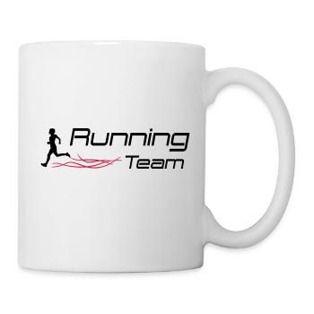 running team - Mug - white - Right