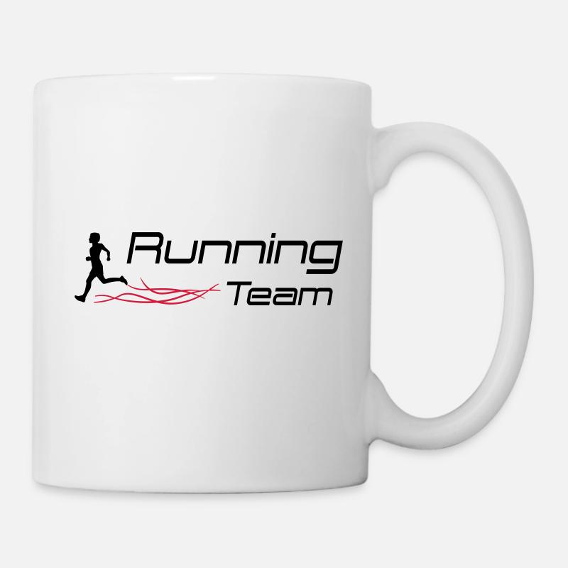 running team - Mug - white