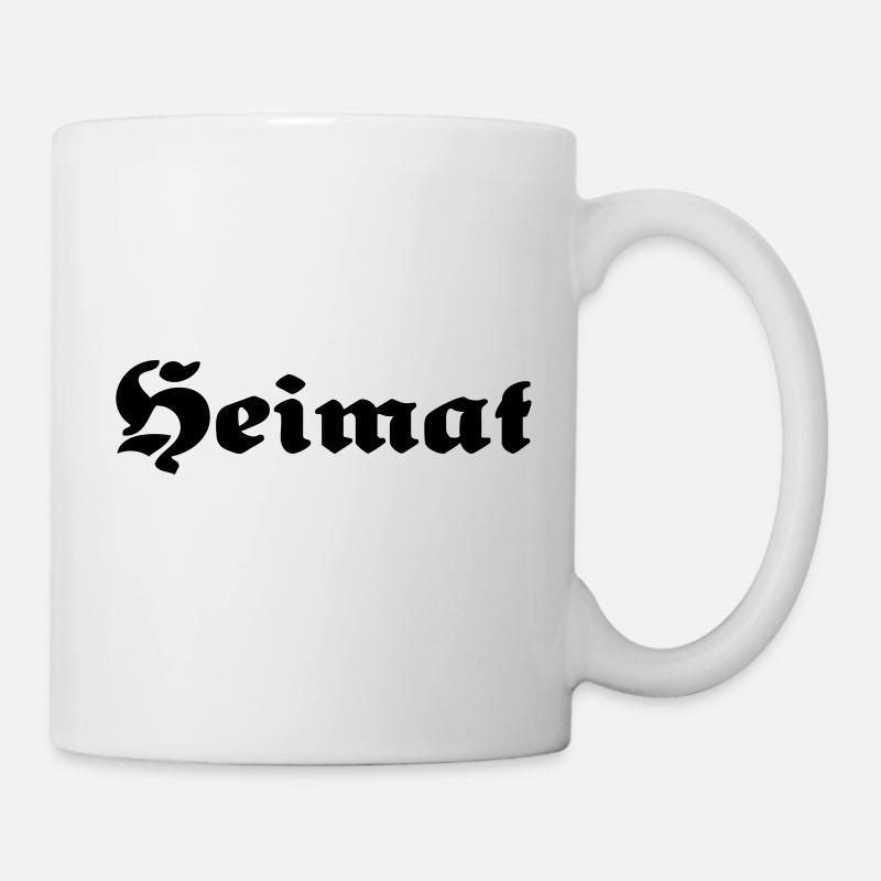 Heimat - Tasse - Weiß