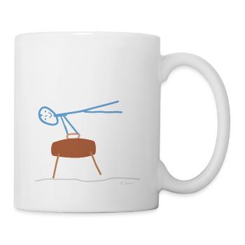 Turner Stick Figure Bock, Do Sports Activity - Mug - white - Right