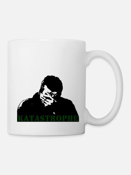 Katastrophe - Tasse - Weiß