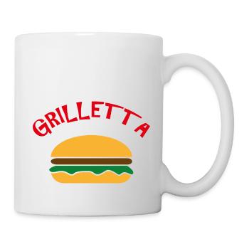 Grilletta DDR Ossi Cadeau Hamburger Ostalgie - Mug blanc - blanc - Droite