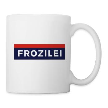 FROZILEI versus Polizei - Tasse - Weiß - Rechts