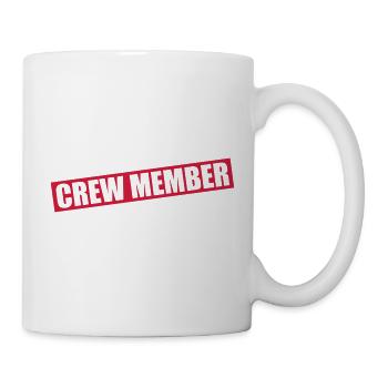 crew_member_sm1 - Mug blanc - blanc - Droite