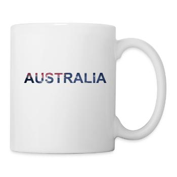 Australien - Tasse - Weiß - Rechts