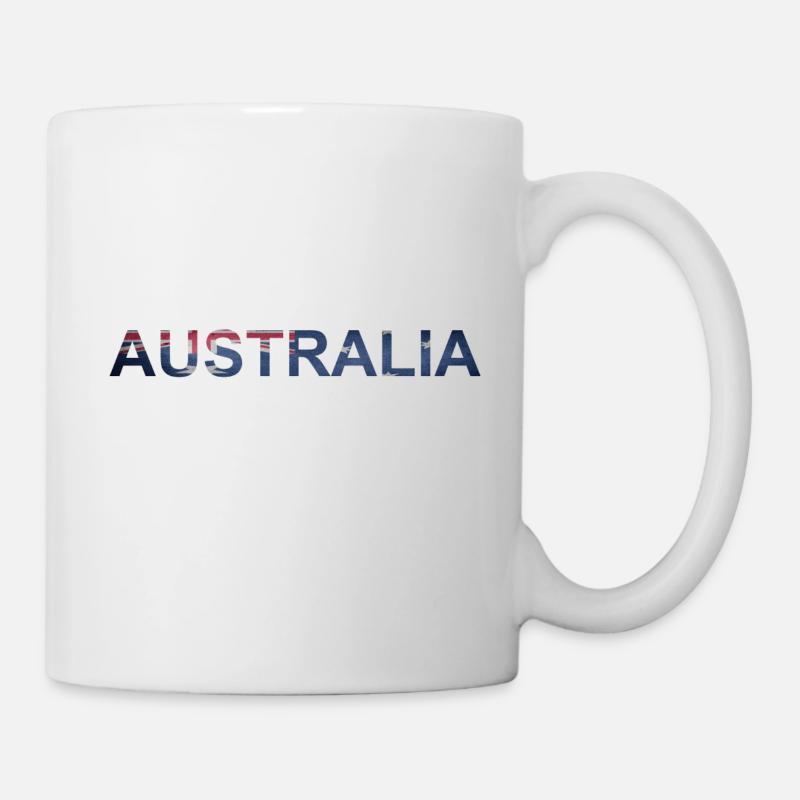Australien - Tasse - Weiß