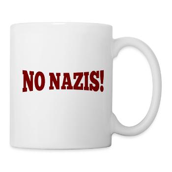 Communism No nazis - Mug - white - Right