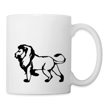 lion_shape - Tasse - Weiß - Rechts