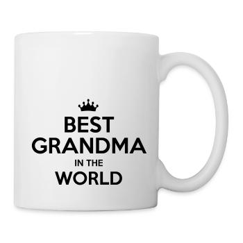best grandma in the world - Mug - white - Right