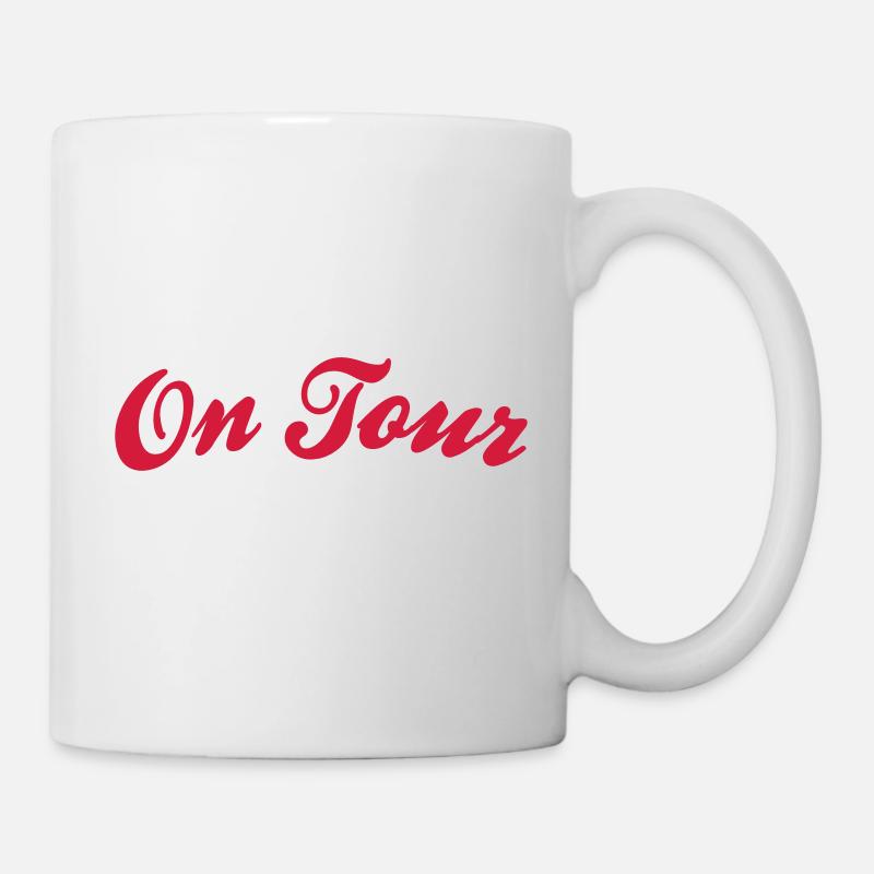 on tour - Mug blanc - blanc