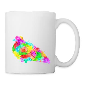 Splash Pigeon Friend - Tasse - Weiß - Rechts