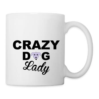 Dog Lady - Mug blanc - blanc - Droite