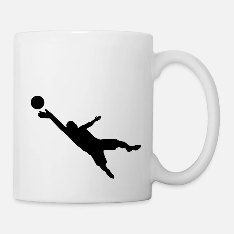 Fußball - Tasse - Weiß