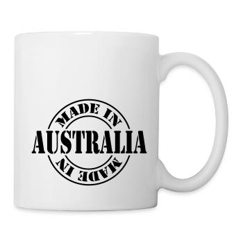 made in australia m1k2 - Mug blanc - blanc - Droite