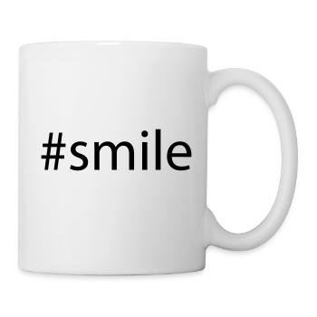#smile - Tasse - Weiß - Rechts