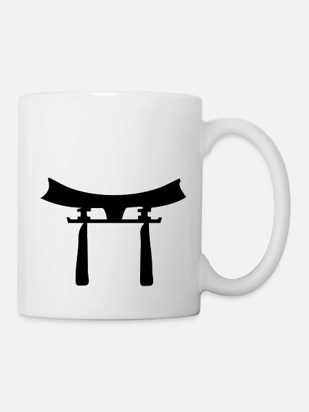 japan_sign - Tasse - Weiß