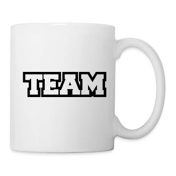 team - Tasse - Weiß - Rechts