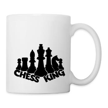 schachkoenig3 - Tasse - Weiß - Rechts