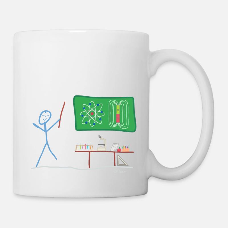 Science Stickman Chimie Physique - Mug blanc - blanc