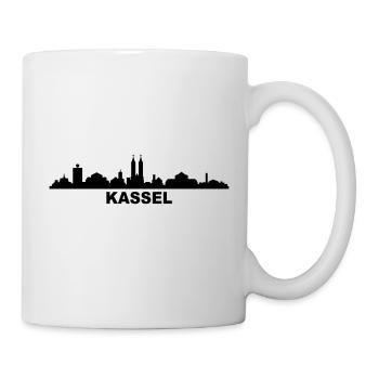 Skyline Kassel - Tasse - Weiß - Rechts
