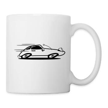 Sports car car car car fast - Mug - white - Right