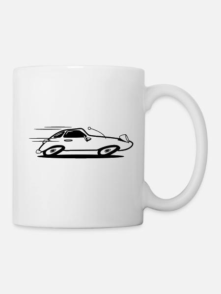 Sports car car car car fast - Mug - white