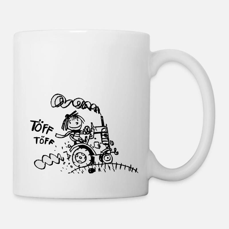 Trecker - Tasse - Weiß