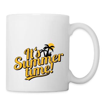 It's Summer Time - plage et vacances - Mug blanc - blanc - Droite