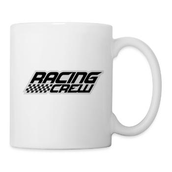 Conception de l'équipe de course - Mug blanc - blanc - Droite