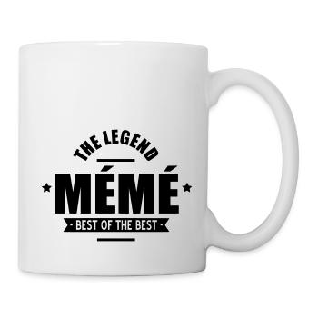 mémé - Mug blanc - blanc - Droite