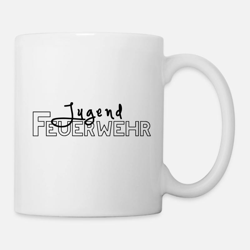 Jugendfeuerwehr1 - Tasse - Weiß