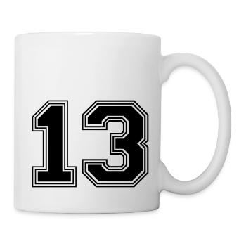 13_number_13_(s31) - Mug - white - Right