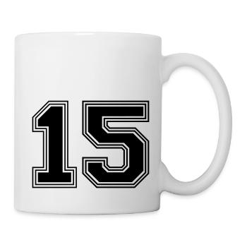 15_number_15_(s31) - Mug - white - Right